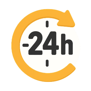 24시간 서비스 운영